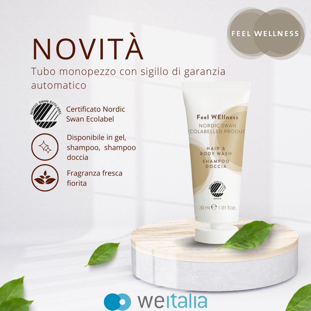 FEEL WELLNESS: LA LINEA CORTESIA CERTIFICATA NORDIC SWAN ECOLABEL
