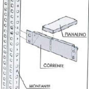 SCAFF INC CORRENTE MT 1,4 ZINC