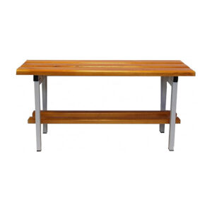 PANCA  C/DOGHE LEGNO 430x1000x370