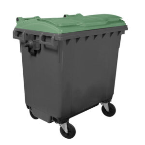 CONT RIFIUTI GRIG C/COP VERDE - 1100 LT