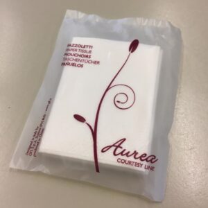 3 FAZZOLETTI IMBUSTATI AUREA 1.012 PZ