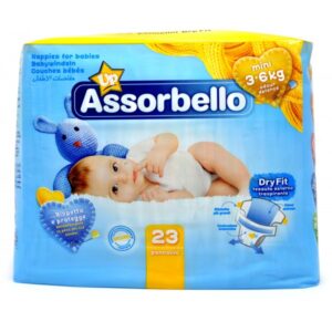 PANNOLINI BAMBINI MINI 3/6 kg 6x23 pz