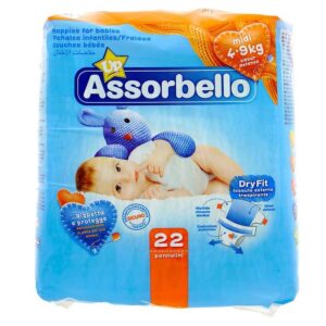 PANNOLINI BAMBINI MIDI 4/9 kg 6 x 22 pz