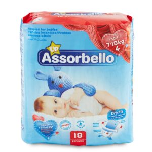 PANNOLINI BAMBINI MAXI 7/18 kg 6 x 18 pz