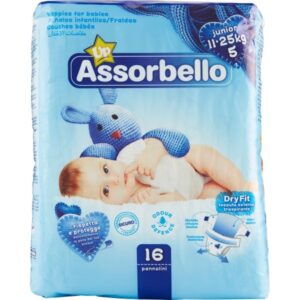 PANNOLINI BAMBINI JUNIOR 11/25 kg  6 x 16 pz