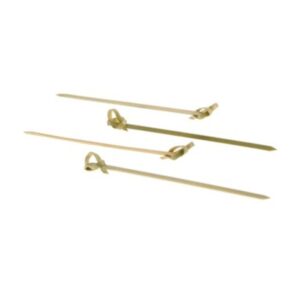 SPIEDINI IN BAMBOO RICCIO cm 10 - 100 pz