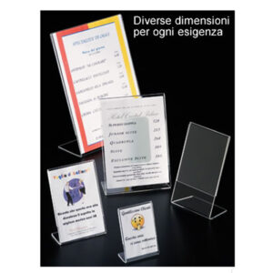 SUPPORTO IN PLEXIGLASS 15x10