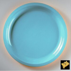 PIATTO TONDO PP 290 MM AZZURRO 300 PZ