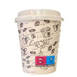 BICCHIERE CARTONCINO ASPORTO 200cc 1000 PZ