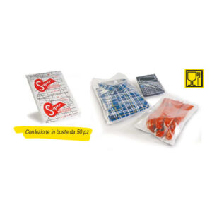 SACCHETTI PL TRASP 25x35  50 pz.