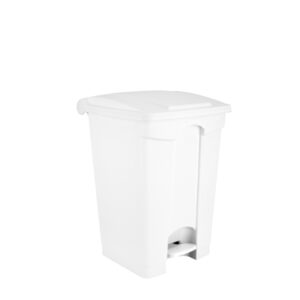 BIDONE C/PED CONTITOP BIANCO 45 LT