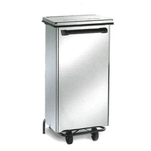 PATTUMIERA INOX LT.100 47x43x97