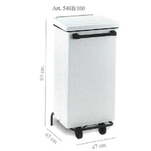 PATTUMIERA LT. 100 47X43X97
