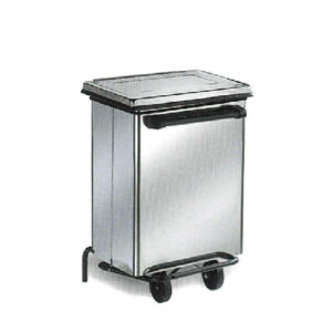 PATTUMIERA INOX LT.70 43x43x73