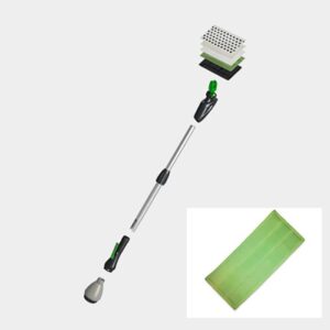 ATTREZZO CLEANO TELESCOPICO 2x150 + GLASS POD