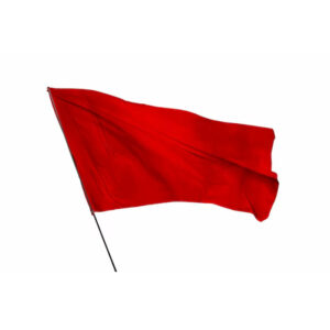 BANDIERA ROSSA 40x60