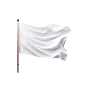 BANDIERA BIANCA 40x60