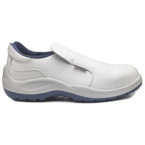 SCARPA LITIO SABOT BIANCO/BLU