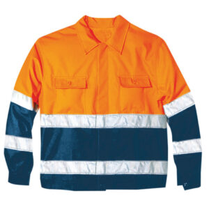 GIUBBINO HV ARANCIO/BLU