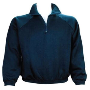 FELPA  M/ZIP  BLU   L