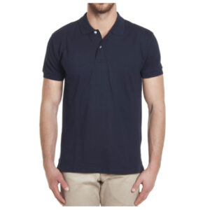 POLO COTONE  3000U BLU (M)