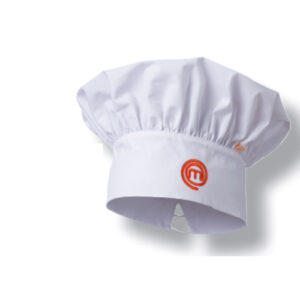 BERRETTO CUOCO MASTERCHEF BIANCO