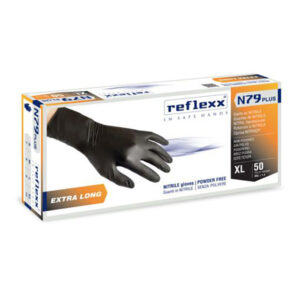 GUANTI MONONITR NERO 50pz  XLONG N79P