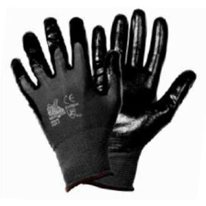 GUANTO POLIESTERE NITRILE NERO