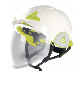 ELMETTO DELTA ONYX BIANCO C/VISIERA