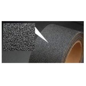ANTISCIVOLO 18 mt x 19 mm NERO ADESIVO