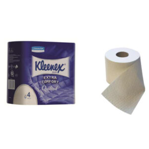 CARTA IGIENICA KLEENEX 4 VELI - 6 cf x 4 rotoli