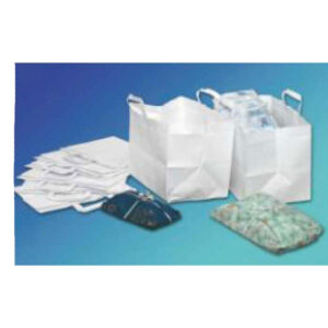 BORSE CARTA 32+20x23 BOX 200 pz BIANCO