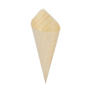 CONT CONO LEGNO GRANDE 50 pz