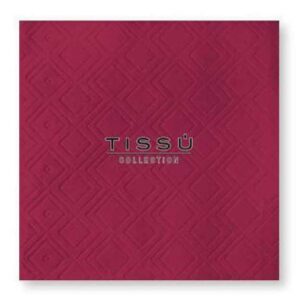 TOV.LI TISSU 38x38 BORDEAUX 1440 pz