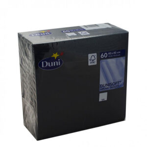 TOVAGLIOLI DUNISOFT NERO (12 cf x 60 pz)