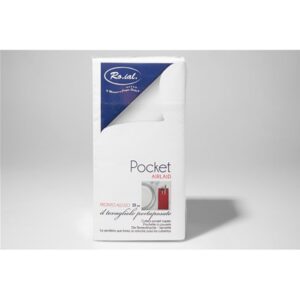 TOV.LI POCKET BIANCO  cf 40x25 pz