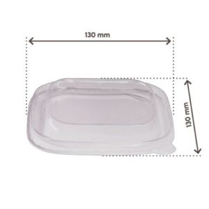 COP BOWL QUADR. 400ml R-PET - 300pz