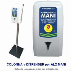 KIT COLONNA +DISPENSER +SALVIETTE ALX