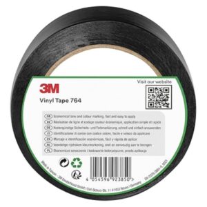 NASTRO VINILICO NERO 50X33 3M 764