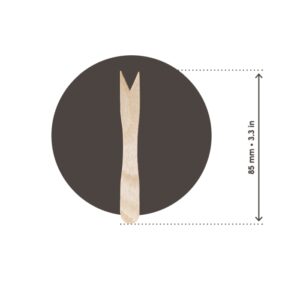 FORCHETTINA LEGNO PETIT 2P - 1.000pz