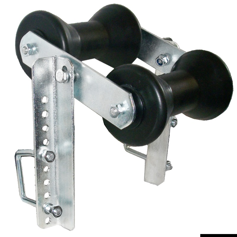 Rullo centrale doppio rinforzato con staffe