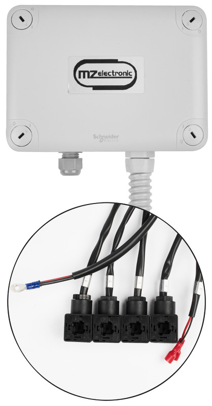 Radiocomando con centralina per passerelle