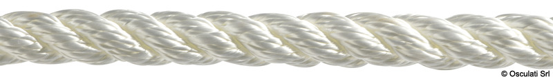 Cima bianca 3 legnoli in polipropilene 10 mm