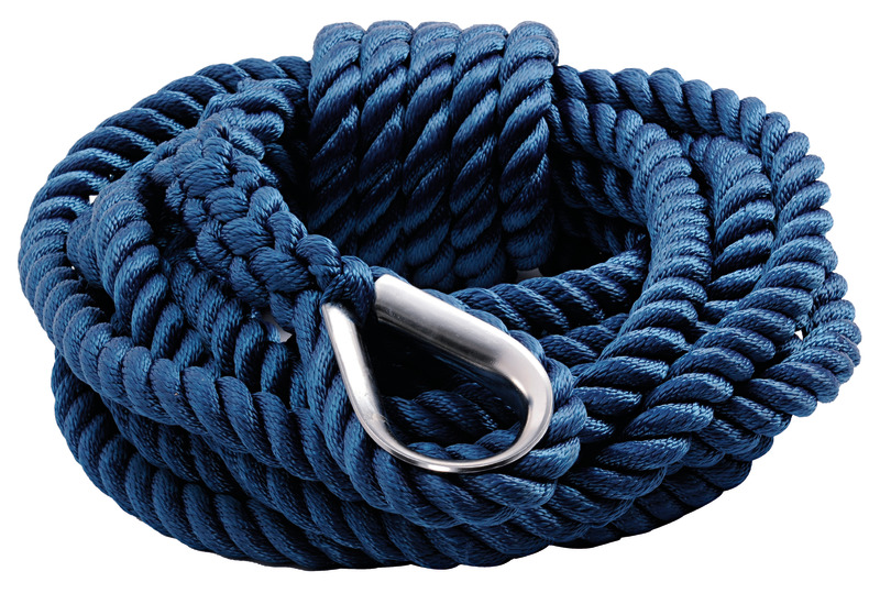 Cima ormeggio blu 24 mm x 15 m