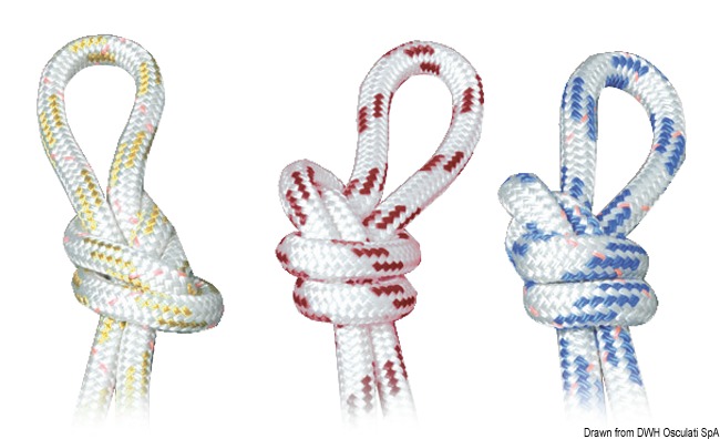 Treccia Dyneema mm 10 blu