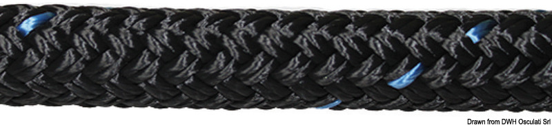 Marlow Blue Ocean 12mm - 6m nera