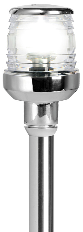 Asta inox abbattibile 60 cm fanale inox