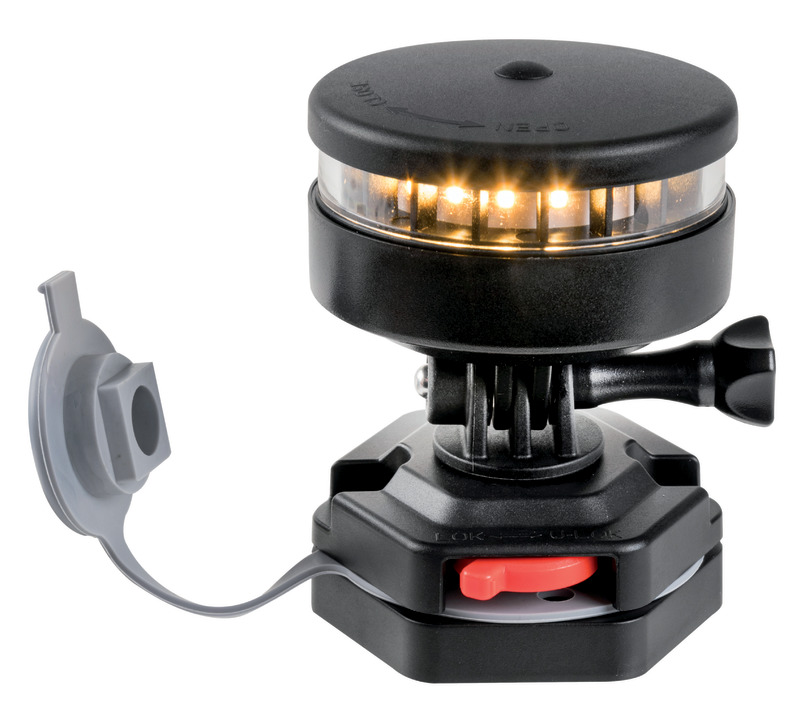 Luce di via port. 360° bianca innesto a baionetta