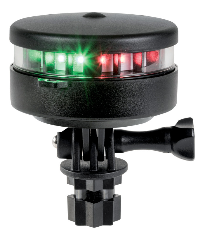 Luce di via portatile bicolore innesto a baionetta