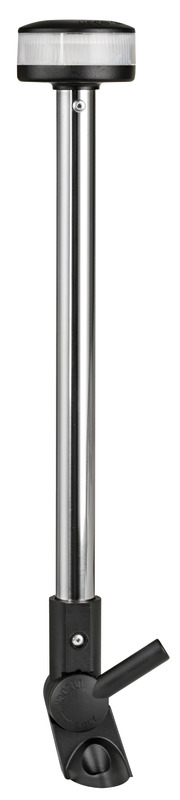 Asta Luminosa 360° LED abbattibile inox 12V IP65